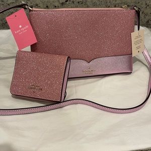 Kate spade Lola glitter crossbody
